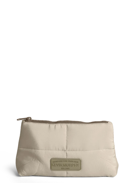 QUILTED MAKEUP POUCH